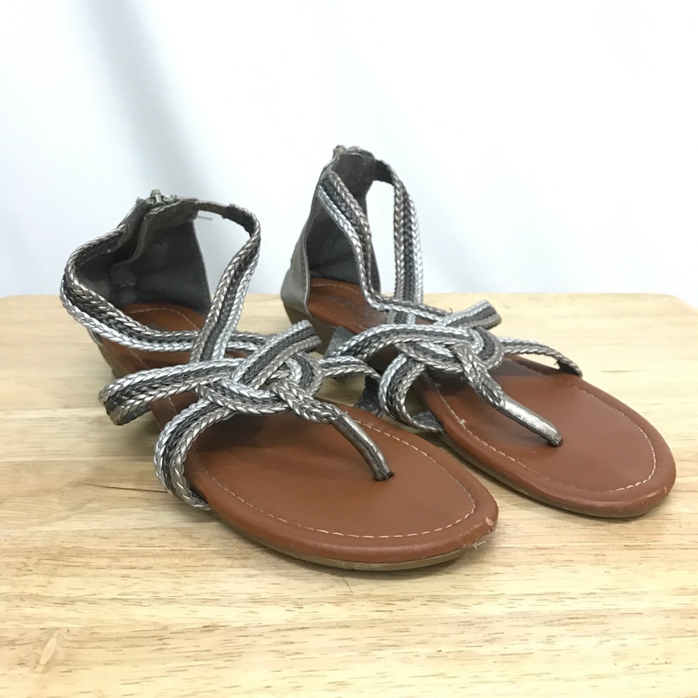 Hotcakes Silver Sandals